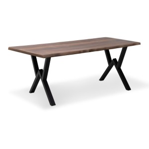 meg-GP038-0004,2-0 ΤΡΑΠΕΖΙ WALTER MEGAPAP MDF - ΜΕΤΑΛΛΙΚΟ ΧΡΩΜΑ ΚΑΡΥΔΙ 160X80X75ΕΚ.