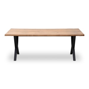 meg-GP038-0005,1-3 ΤΡΑΠΕΖΙ WALTER MEGAPAP MDF - ΜΕΤΑΛΛΙΚΟ ΧΡΩΜΑ ΑΚΑΚΙΑΣ 200X100X75ΕΚ.