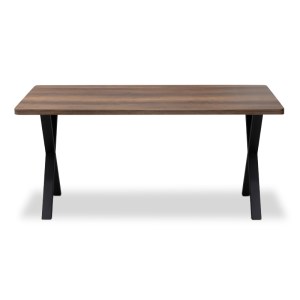 meg-GP038-0006,2-2 ΤΡΑΠΕΖΙ JEREMY MEGAPAP MDF - ΜΕΤΑΛΛΙΚΟ ΧΡΩΜΑ ΚΑΡΥΔΙ 140X80X75ΕΚ.