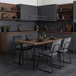 meg-GP038-0028,2-1 ΤΡΑΠΕΖΙ LEVICO MEGAPAP MDF - ΜΕΤΑΛΛΙΚΟ ΧΡΩΜΑ ΚΑΠΝΙΣΤΗ ΚΑΡΥΔΙΑ 130X75X75ΕΚ.
