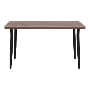 meg-GP038-0028,2-3 ΤΡΑΠΕΖΙ LEVICO MEGAPAP MDF - ΜΕΤΑΛΛΙΚΟ ΧΡΩΜΑ ΚΑΠΝΙΣΤΗ ΚΑΡΥΔΙΑ 130X75X75ΕΚ.