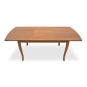 meg-GP039-0009,1-5 ΤΡΑΠΕΖΙ BELFAST MEGAPAP ΜΑΣΙΦ ΞΥΛΟ-MDF ΕΠΕΚΤΕΙΝΟΜΕΝΟ ΧΡΩΜΑ ΚΑΡΥΔΙ 150/200X89X78ΕΚ.