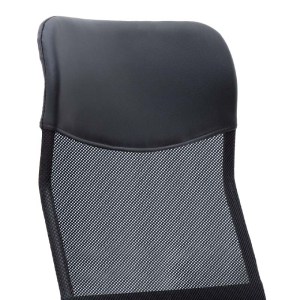 meg-GP040-0001,1-6 ΚΑΡΕΚΛΑ ΓΡΑΦΕΙΟΥ MARCO MEGAPAP ΜΕ ΥΦΑΣΜΑ MESH ΧΡΩΜΑ ΜΑΥΡΟ 62X59X110/120ΕΚ.