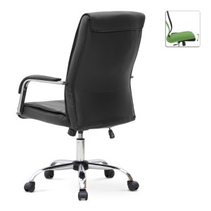 meg-GP040-0005,1-1 ΚΑΡΕΚΛΑ ΓΡΑΦΕΙΟΥ ΔΙΕΥΘΥΝΤΙΚΗ MATTEO MEGAPAP ΑΠΟ ΤΕΧΝΟΔΕΡΜΑ ΧΡΩΜΑ ΜΑΥΡΟ 60X66X105/115ΕΚ.