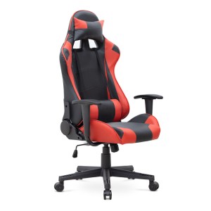 meg-GP040-0008,2-0 ΚΑΡΕΚΛΑ ΓΡΑΦΕΙΟΥ GAMING ALONSO MEGAPAP ΑΠΟ ΤΕΧΝΟΔΕΡΜΑ ΧΡΩΜΑ ΚΟΚΚΙΝΟ - ΜΑΥΡΟ 67X70X125/135 ΕΚ.