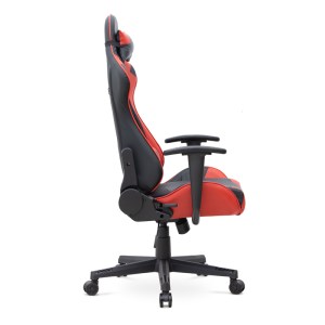 meg-GP040-0008,2-4 ΚΑΡΕΚΛΑ ΓΡΑΦΕΙΟΥ GAMING ALONSO MEGAPAP ΑΠΟ ΤΕΧΝΟΔΕΡΜΑ ΧΡΩΜΑ ΚΟΚΚΙΝΟ - ΜΑΥΡΟ 67X70X125/135 ΕΚ.