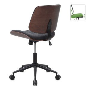 meg-GP040-0028,1-1 ΚΑΡΕΚΛΑ ΓΡΑΦΕΙΟΥ CORINA MEGAPAP ΑΠΟ ΤΕΧΝΟΔΕΡΜΑ ΧΡΩΜΑ ΜΑΥΡΟ 60X65X82/92ΕΚ.