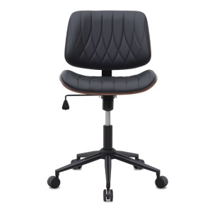meg-GP040-0028,1-5 ΚΑΡΕΚΛΑ ΓΡΑΦΕΙΟΥ CORINA MEGAPAP ΑΠΟ ΤΕΧΝΟΔΕΡΜΑ ΧΡΩΜΑ ΜΑΥΡΟ 60X65X82/92ΕΚ.