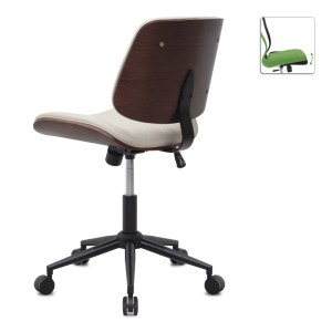 meg-GP040-0028,2-1 ΚΑΡΕΚΛΑ ΓΡΑΦΕΙΟΥ CORINA MEGAPAP ΑΠΟ ΤΕΧΝΟΔΕΡΜΑ ΧΡΩΜΑ ΑΝΟΙΧΤΟ ΜΠΕΖ 60X65X82/92ΕΚ.