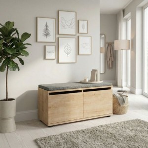 meg-GP041-0050,4-2 ΠΑΠΟΥΤΣΟΘΗΚΗ TWAIN MEGAPAP 8 ΖΕΥΓΩΝ ΧΡΩΜΑ SAPPHIRE OAK 80X35X42ΕΚ.