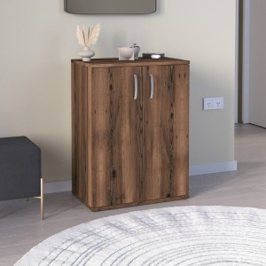 meg-GP041-0084,2-1 ΠΑΠΟΥΤΣΟΘΗΚΗ - ΝΤΟΥΛΑΠΙ MANOLO MEGAPAP ΧΡΩΜΑ ΚΑΠΝΙΣΤΗ ΚΑΡΥΔΙΑ 60X38X81,4ΕΚ.