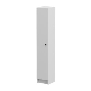 meg-GP041-0131,1-0 ΝΤΟΥΛΑΠΙ ΚΟΥΖΙΝΑΣ - ΜΠΑΝΙΟΥ BUKET MEGAPAP ΧΡΩΜΑ ΛΕΥΚΟ 29,8X32,1X175,2ΕΚ.