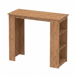 meg-GP041-0137,1-1 ΤΡΑΠΕΖΙ ΜΠΑΡ TOSKA MEGAPAP ΧΡΩΜΑ PINE OAK 120X50X103,6ΕΚ.
