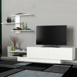 meg-GP042-0034,1-0 ΣΥΝΘΕΣΗ ΤΗΛΕΟΡΑΣΗΣ EGEMEN MEGAPAP ΧΡΩΜΑ ΛΕΥΚΟ 180X32X40ΕΚ.