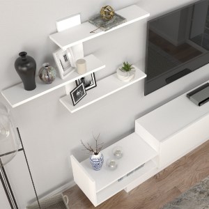 meg-GP042-0034,1-4 ΣΥΝΘΕΣΗ ΤΗΛΕΟΡΑΣΗΣ EGEMEN MEGAPAP ΧΡΩΜΑ ΛΕΥΚΟ 180X32X40ΕΚ.