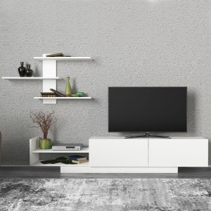 meg-GP042-0034,1-7 ΣΥΝΘΕΣΗ ΤΗΛΕΟΡΑΣΗΣ EGEMEN MEGAPAP ΧΡΩΜΑ ΛΕΥΚΟ 180X32X40ΕΚ.