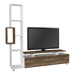 meg-GP042-0046,2-5 ΣΥΝΘΕΣΗ ΤΗΛΕΟΡΑΣΗΣ TULIP MEGAPAP ΧΡΩΜΑ ΛΕΥΚΟ - ΚΑΡΥΔΙ 160X29,5X160ΕΚ.