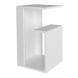 meg-GP042-0092,1-6 ΤΡΑΠΕΖΑΚΙ ΒΟΗΘΗΤΙΚΟ ROSANA MEGAPAP ΧΡΩΜΑ ΛΕΥΚΟ 35X29,5X60ΕΚ.