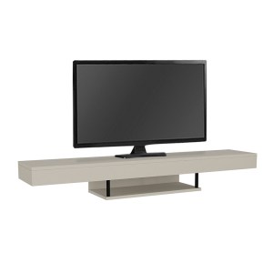 meg-GP042-0186,7-6 ΕΠΙΠΛΟ ΤΗΛΕΟΡΑΣΗΣ ΕΠΙΤΟΙΧΙΟ ALBARES MEGAPAP ΜΕ LED ΧΡΩΜΑ SANDSTONE 150X29,6X22ΕΚ.