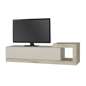 meg-GP042-0187,6-5 ΕΠΙΠΛΟ ΤΗΛΕΟΡΑΣΗΣ ΕΠΙΤΟΙΧΙΟ VOLARE MEGAPAP ΧΡΩΜΑ SANDSTONE - TRAVERTINE 150X29,6X38,6ΕΚ.