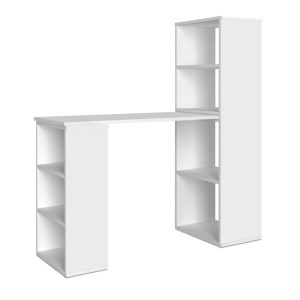 meg-GP042-0203,1-5 ΓΡΑΦΕΙΟ ΕΡΓΑΣΙΑΣ ΠΟΛΥΜΟΡΦΙΚΟ LAST MEGAPAP ΑΠΟ ΜΕΛΑΜΙΝΗ ΧΡΩΜΑ ΛΕΥΚΟ 119X44,7X123ΕΚ.