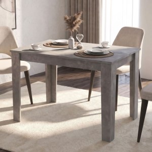 meg-GP042-0212,4-0 ΤΡΑΠΕΖΙ DARLEN MEGAPAP ΧΡΩΜΑ ΓΚΡΙ ΣΚΥΡΟΔΕΜΑΤΟΣ 110X72X74ΕΚ.