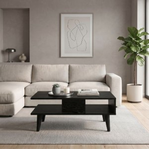 meg-GP042-0241,6-1 ΤΡΑΠΕΖΑΚΙ ΣΑΛΟΝΙΟΥ ANDROS MEGAPAP ΧΡΩΜΑ SENCRON BLACK 90X54X39,6ΕΚ.