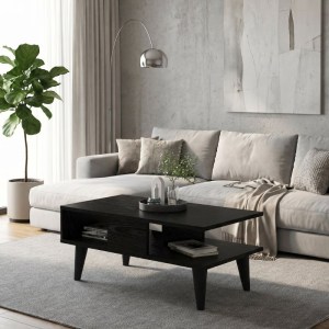 meg-GP042-0241,6-3 ΤΡΑΠΕΖΑΚΙ ΣΑΛΟΝΙΟΥ ANDROS MEGAPAP ΧΡΩΜΑ SENCRON BLACK 90X54X39,6ΕΚ.
