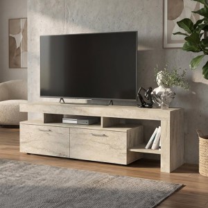 meg-GP042-0242,5-0 ΕΠΙΠΛΟ ΤΗΛΕΟΡΑΣΗΣ ACNES MEGAPAP ΧΡΩΜΑ TRAVERTINE 160X40X53ΕΚ.