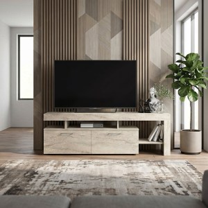 meg-GP042-0242,5-4 ΕΠΙΠΛΟ ΤΗΛΕΟΡΑΣΗΣ ACNES MEGAPAP ΧΡΩΜΑ TRAVERTINE 160X40X53ΕΚ.