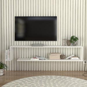 meg-GP042-0252,3-1 ΕΠΙΠΛΟ ΤΗΛΕΟΡΑΣΗΣ ΕΠΙΤΟΙΧΙΟ REGNAR MEGAPAP ΧΡΩΜΑ ΛΕΥΚΟ 168,6X25X31,8ΕΚ.