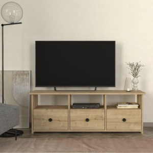 meg-GP042-0262,1-0 ΕΠΙΠΛΟ ΤΗΛΕΟΡΑΣΗΣ MAHEN MEGAPAP ΧΡΩΜΑ SAPPHIRE OAK 140X35X49,8ΕΚ.