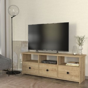 meg-GP042-0262,1-3 ΕΠΙΠΛΟ ΤΗΛΕΟΡΑΣΗΣ MAHEN MEGAPAP ΧΡΩΜΑ SAPPHIRE OAK 140X35X49,8ΕΚ.