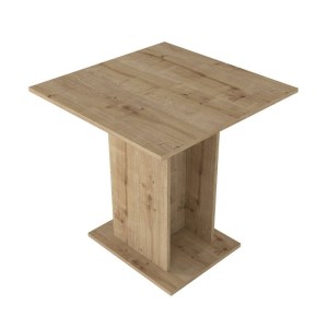 meg-GP042-0263,1-5 ΤΡΑΠΕΖΙ ALLOS MEGAPAP ΧΡΩΜΑ SAPPHIRE OAK 75X75X77ΕΚ.