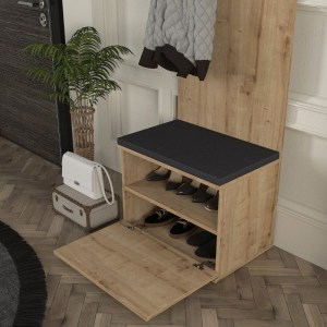 meg-GP042-0267,1-3 ΕΠΙΠΛΟ ΕΙΣΟΔΟΥ TRACK MEGAPAP ΧΡΩΜΑ SAPPHIRE OAK 60X38,2X190ΕΚ.