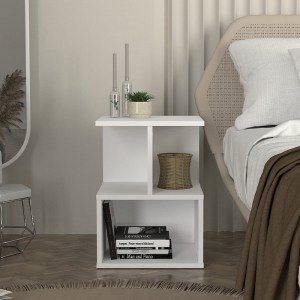 meg-GP042-0270,2-1 ΚΟΜΟΔΙΝΟ - ΤΡΑΠΕΖΑΚΙ ΒΟΗΘΗΤΙΚΟ ENTIERO MEGAPAP ΧΡΩΜΑ ΛΕΥΚΟ 39,8X35X54,6ΕΚ.