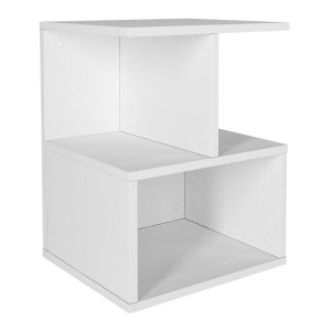 meg-GP042-0270,2-4 ΚΟΜΟΔΙΝΟ - ΤΡΑΠΕΖΑΚΙ ΒΟΗΘΗΤΙΚΟ ENTIERO MEGAPAP ΧΡΩΜΑ ΛΕΥΚΟ 39,8X35X54,6ΕΚ.