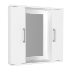 meg-GP042-0271,1-0 ΚΑΘΡΕΠΤΗΣ ΜΠΑΝΙΟΥ SURRA ΜEGAPAP ΧΡΩΜΑ ΛΕΥΚΟ 65X15,3X65ΕΚ.