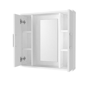 meg-GP042-0271,1-5 ΚΑΘΡΕΠΤΗΣ ΜΠΑΝΙΟΥ SURRA ΜEGAPAP ΧΡΩΜΑ ΛΕΥΚΟ 65X15,3X65ΕΚ.