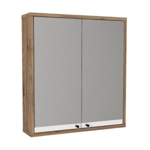 meg-GP042-0277,1-0 ΚΑΘΡΕΠΤΗΣ ΜΠΑΝΙΟΥ LILIAN ΜEGAPAP ΧΡΩΜΑ ATLANTIC PINE 59,6X14,6X65ΕΚ.