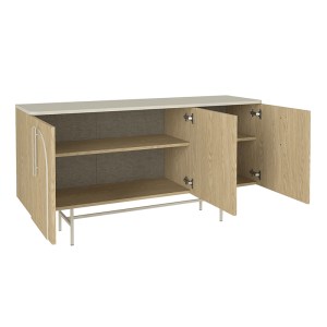 meg-GP042-0287,1-6 ΜΠΟΥΦΕΣ REBEL MEGAPAP ΧΡΩΜΑ ROTA OAK - SANDSTONE 150X45X76,5ΕΚ.