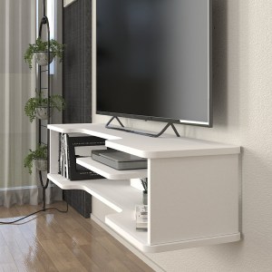 meg-GP042-0310,1-3 ΕΠΙΠΛΟ ΤΗΛΕΟΡΑΣΗΣ ΕΠΙΤΟΙΧΙΟ PERRY MEGAPAP ΧΡΩΜΑ ΛΕΥΚΟ 120X29,6X25,6ΕΚ.