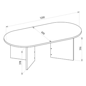 meg-GP042-0329,4-8 ΤΡΑΠΕΖΑΚΙ ΣΑΛΟΝΙΟΥ CORTADO MEGAPAP ΧΡΩΜΑ ΛΕΥΚΟ ΕΦΕ ΜΑΡΜΑΡΟΥ 120X60X39,6ΕΚ.
