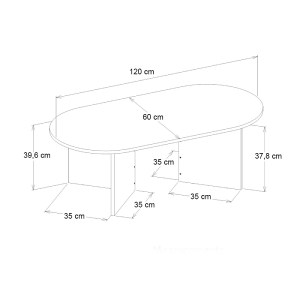 meg-GP042-0329,6-8 ΤΡΑΠΕΖΑΚΙ ΣΑΛΟΝΙΟΥ CORTADO MEGAPAP ΧΡΩΜΑ ΓΚΡΙ ΣΚΥΡΟΔΕΜΑΤΟΣ 120X60X39,6ΕΚ.