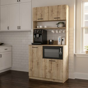 meg-GP042-0333,2-0 ΕΠΙΠΛΟ ΚΟΥΖΙΝΑΣ TUCO 2 MEGAPAP ΧΡΩΜΑ SAPPHIRE OAK 90X40X180ΕΚ.