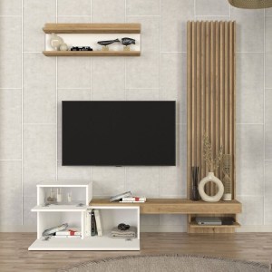 meg-GP042-0363,2-4 ΣΥΝΘΕΣΗ ΤΗΛΕΟΡΑΣΗΣ DUMONT MEGAPAP ΧΡΩΜΑ ΛΕΥΚΟ - SEPET OAK 180X36,8X200ΕΚ.