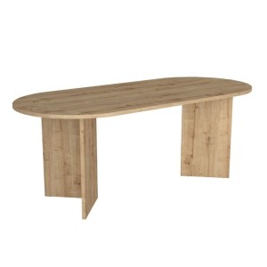 meg-GP042-0366,1-5 ΤΡΑΠΕΖΙ CORTADO MEGAPAP ΧΡΩΜΑ SAPPHIRE OAK 200X90X74ΕΚ.