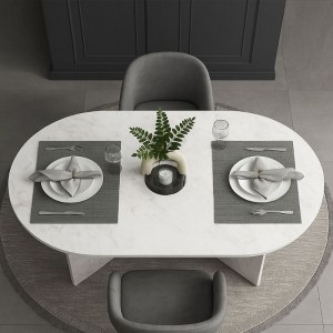 meg-GP042-0367,2-1 ΤΡΑΠΕΖΙ CORTADO MEGAPAP ΧΡΩΜΑ ΛΕΥΚΟ ΕΦΕ ΜΑΡΜΑΡΟΥ 138X80X75ΕΚ.