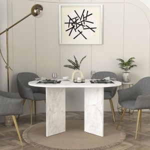 meg-GP042-0367,2-5 ΤΡΑΠΕΖΙ CORTADO MEGAPAP ΧΡΩΜΑ ΛΕΥΚΟ ΕΦΕ ΜΑΡΜΑΡΟΥ 138X80X75ΕΚ.