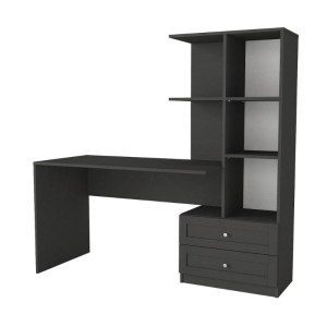 meg-GP042-0368,2-4 ΓΡΑΦΕΙΟ ΕΡΓΑΣΙΑΣ MANTRA MEGAPAP ΧΡΩΜΑ ΑΝΘΡΑΚΙ 150X60X152ΕΚ.